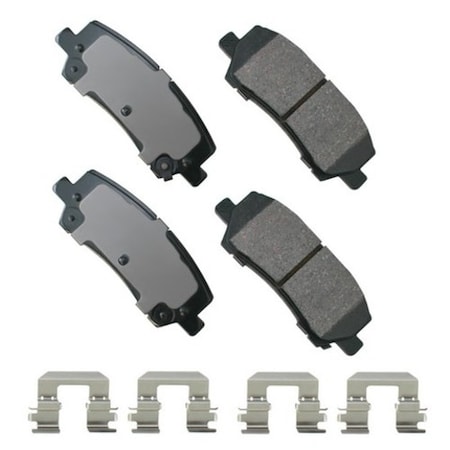 Akebono Proact Akebono ACT1793 ProACT Ultra Premium Ceramic Pads ACT1793
